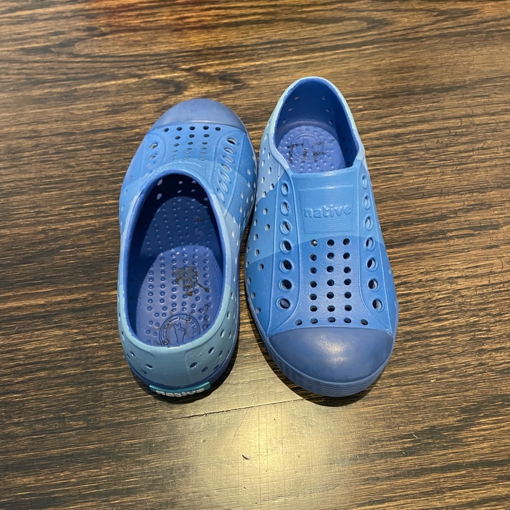 Native Blue Boys Water Shoes